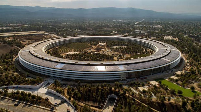 dai-ban-doanh-cua-apple Tòa nhà Apple Park