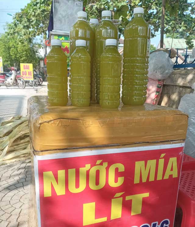 nuoc-mia Nhiều người cho rằng nước mía lít là lựa chọn hợp lý.