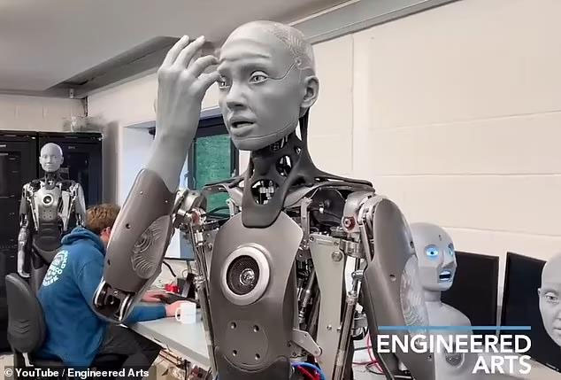 Robot Ameca.