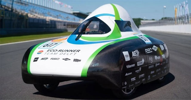 Chiếc Xe Hydro Eco-Runner XIII: Kỷ Lục Quãng Đường 2.488 Km Chỉ Với Một Bình Nhiên Liệu