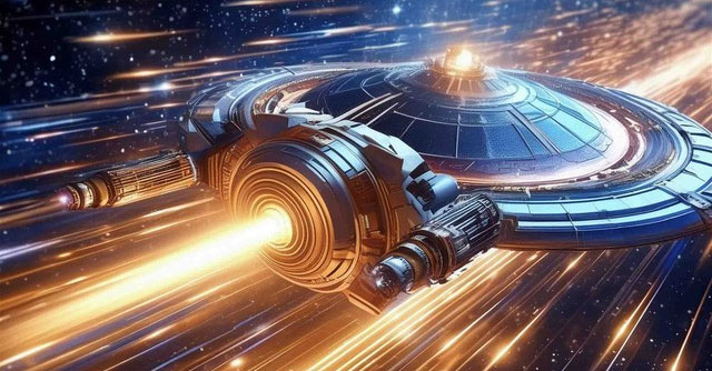 Khám Phá Hậu Quả Khi Tàu Vũ Trụ Warp Drive Tiến Vào Lỗ Đen