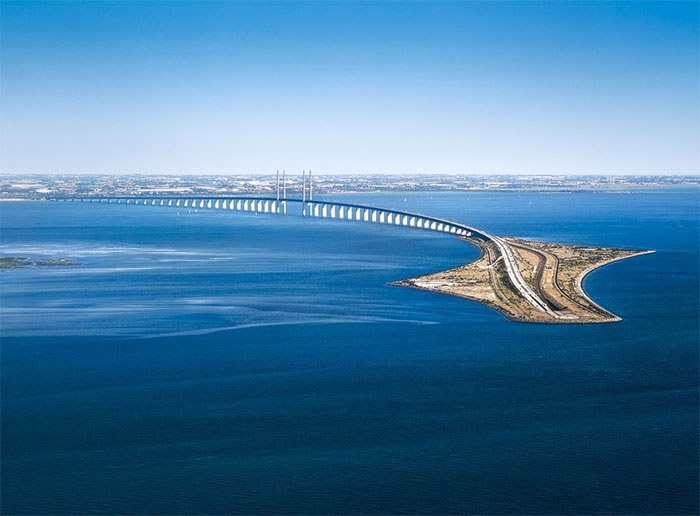 cau-oresund Cầu Oresund, Đan Mạch và Thụy Điển
