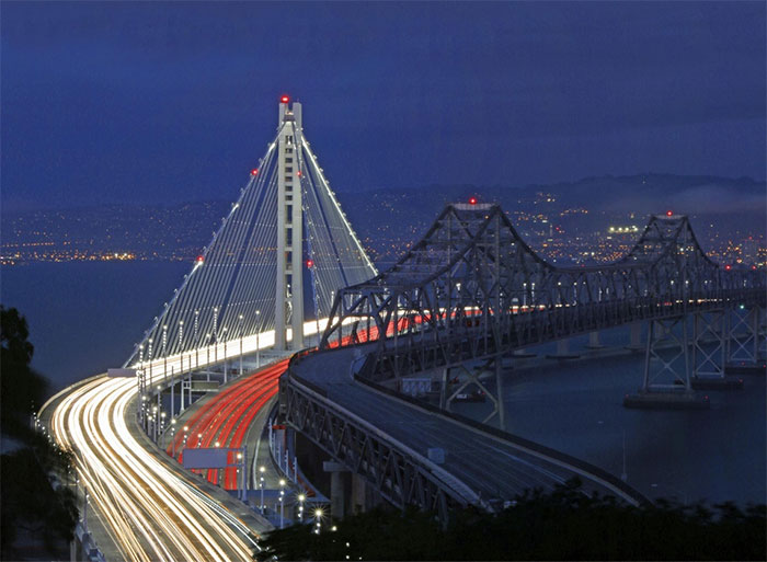 cau-qua-vinh-san-francisco Cầu qua vịnh San Francisco - Oakland, Mỹ