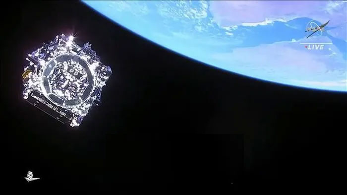 kinh-james-webb Kính viễn vọng không gian James Webb tách khỏi tên lửa đẩy Ariane 5