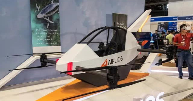 Mô tô bay Airlios: từ nguyên mẫu đến thông số kỹ thuật và lộ trình thương mại