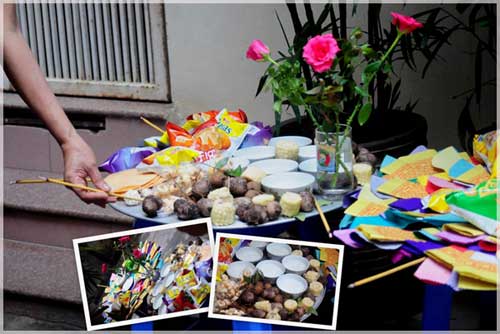 Không được ăn vụng đồ cúng vì đó là đồ dành cho ma quỷ. Tháng Cô Hồn - Những điều kiêng kị và nên làm