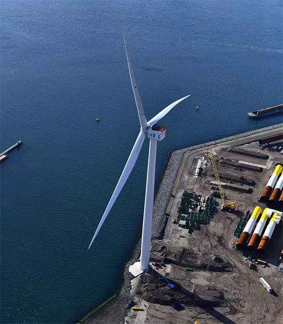 tuabin-haliade-x-13-mw-2 Với chiều cao lên tới 260 m, mỗi turbine Haliade-X có công suất thiết kế lên tới 13 MW.